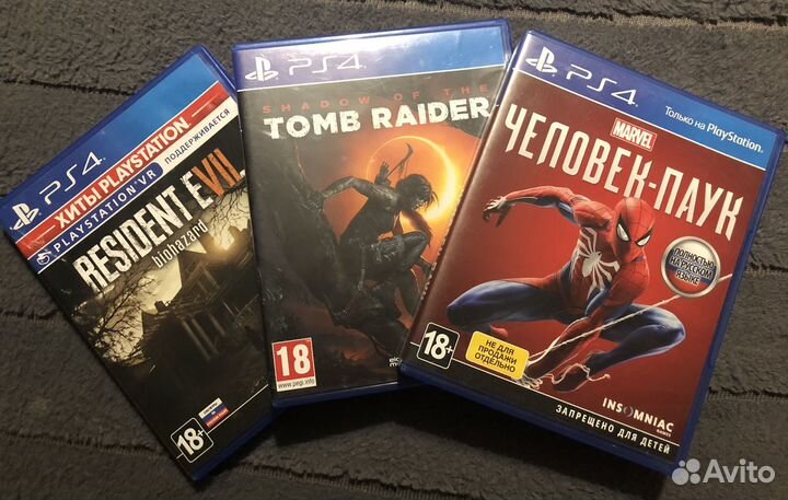 Игры для приставок ps4