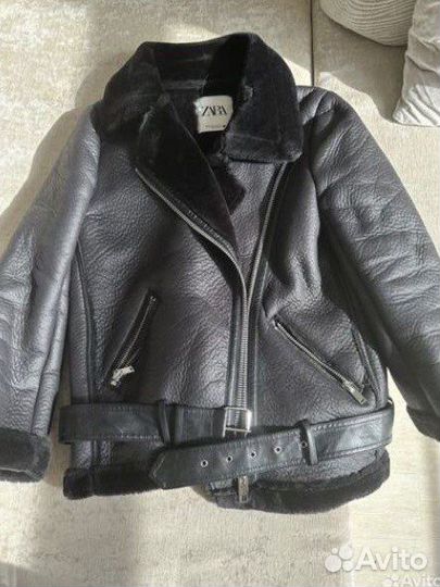 Дубленка zara