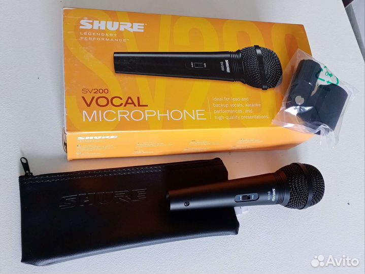 Микрофон вокальный Shure SV200-А