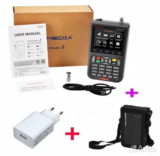 Приборы настройки спутниковых антенн V8 finder 2