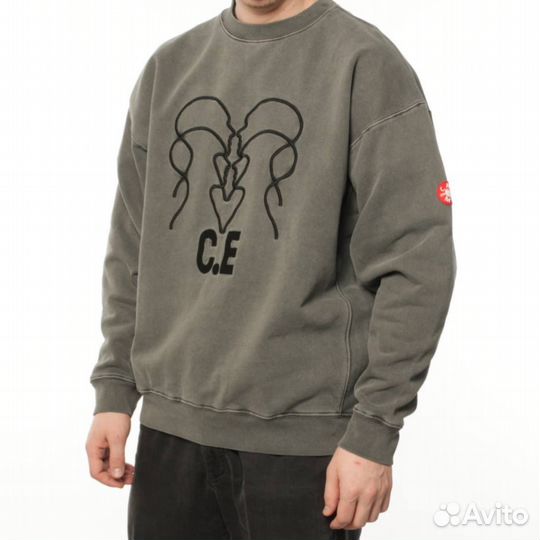 Свитшот Cav Empt серый