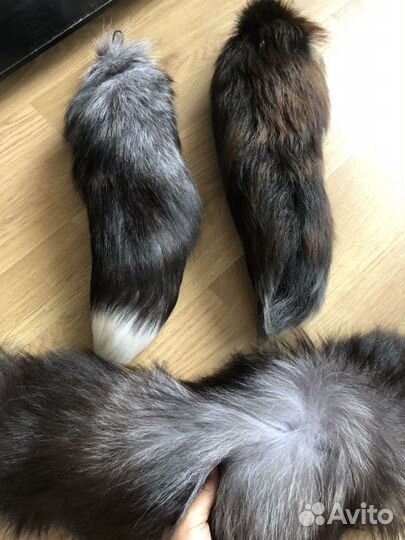 Опушка, Хвостики из чернобурки новые