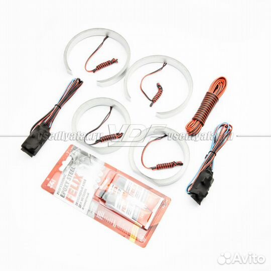 Светодиодные Ангельские глазки BMW 5 Е60 Дорестайл