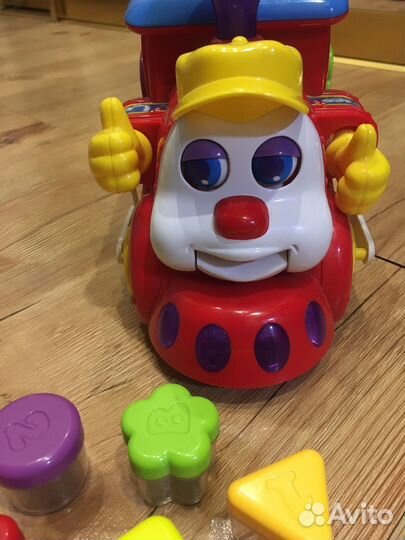 Паровозик музыкальный