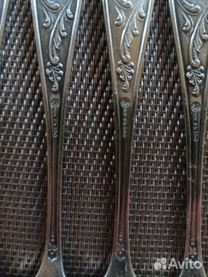 Набор вилок мельхиор СССР