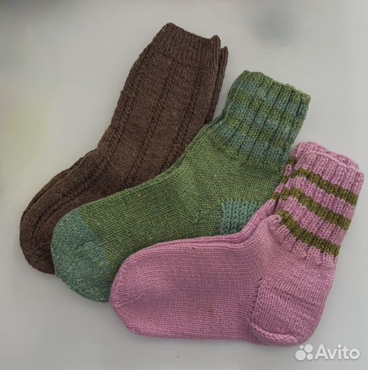 Ручной работы носки вязаные