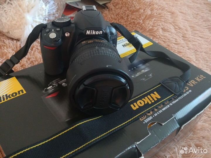 Зеркальный фотоаппарат nikon d3100