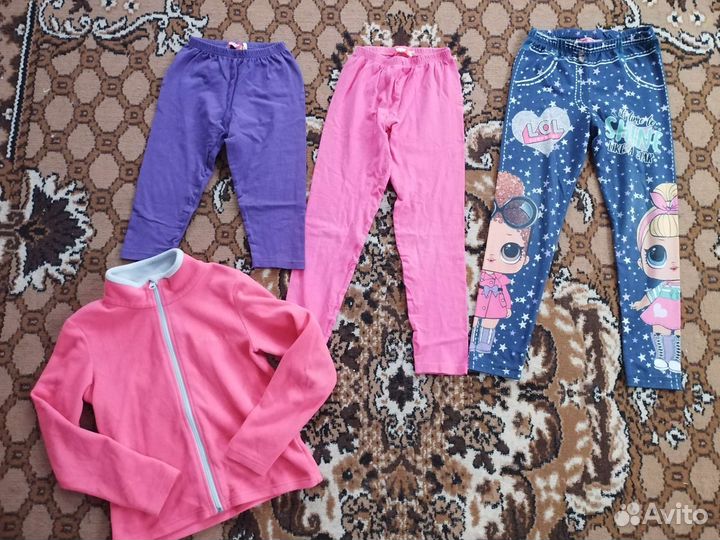 Вещи пакетом на девочку 128