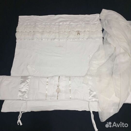 Комплект детского постельного белья с балдахином