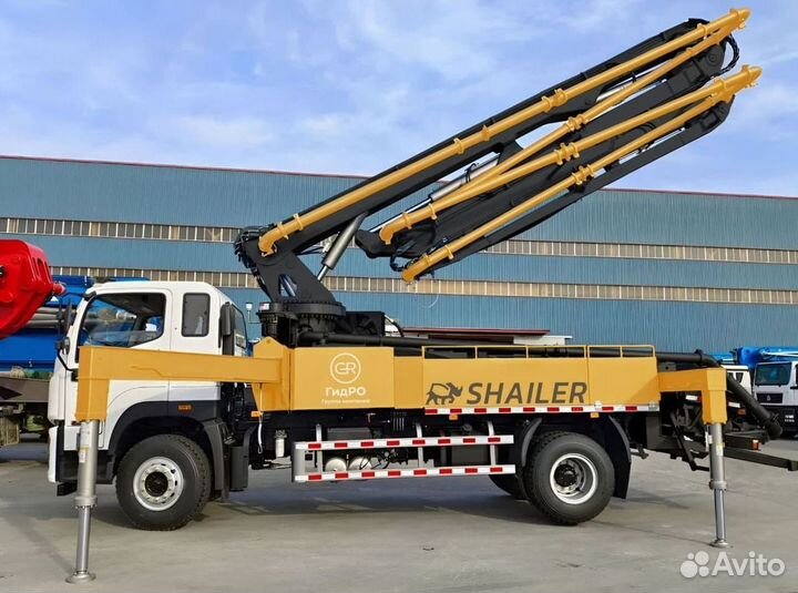 Автобетононасос Shailer 25x-4m (абн-25) на шасси isuzu