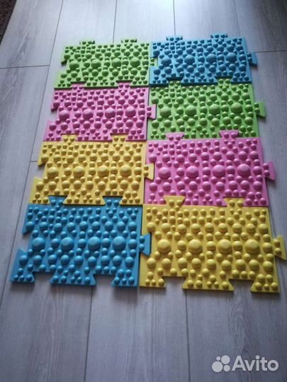 Ортопедический массажный коврик-пазл