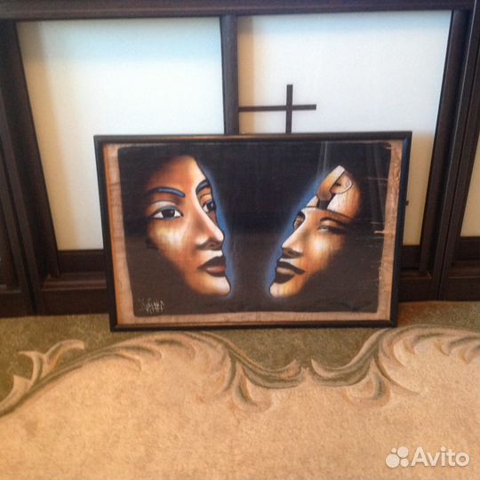 Картина на папирусе