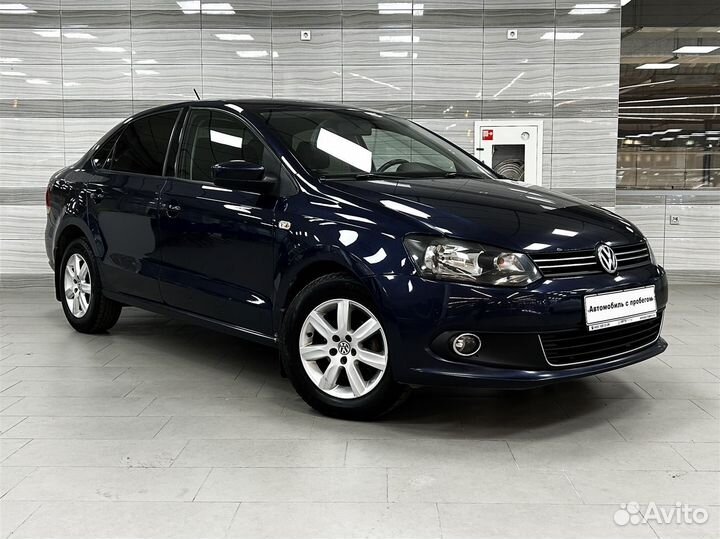 Volkswagen Polo 1.6 AT, 2013, 246 800 км