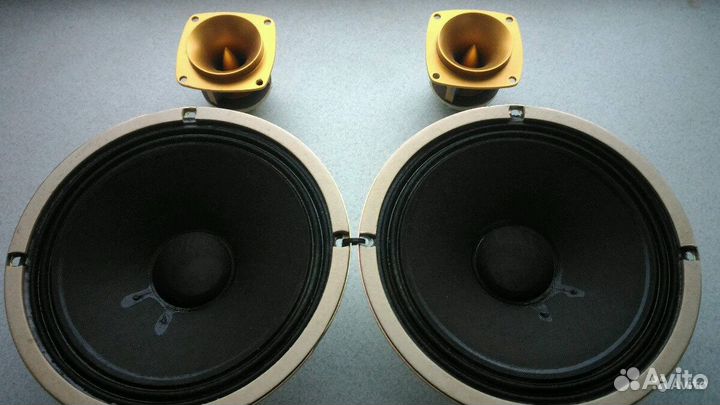 Динамики 8 дюймов + горны Pioneer