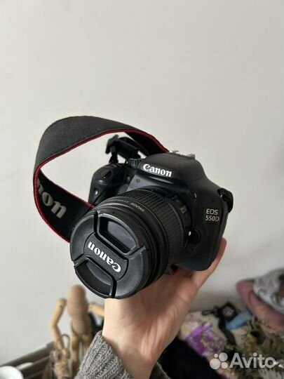 Зеркальный фотоаппарат canon eos 550d