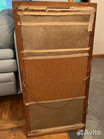 Панно из шелка