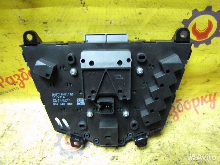 Панель управления магнитолой Ford Focus 3