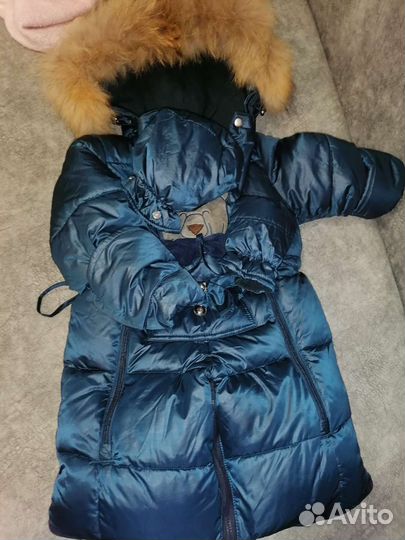 Комбинезон трансформер зимний 80