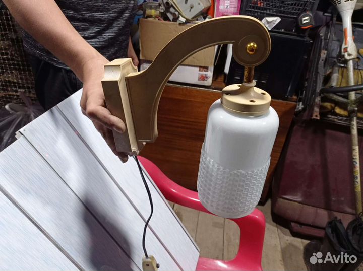 Настенный светильник бра СССР винтаж