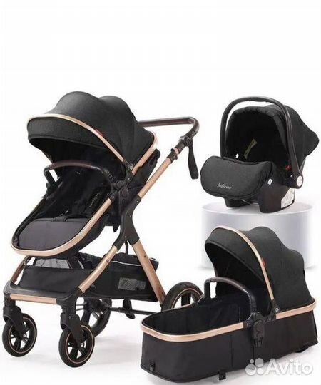 Коляска трансформер 3в1