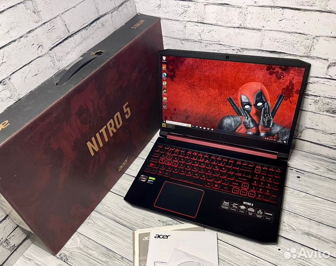 Игровой ноутбук Acer Nitro 5 GTX1650/SSD 15.3