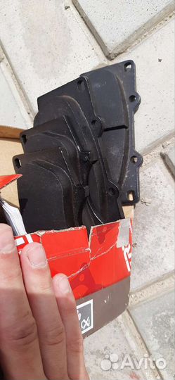 Колодки передние prado