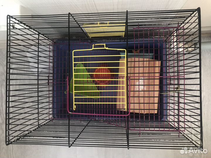 Клетки для грызунов, колесо, купалка