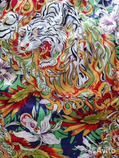 Шелковый платок Hardy Christian Audigier оригинал