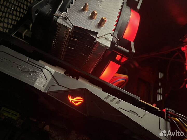 Игровой пк 8/16 ядер, 32RAM, RX 570 Asus ROG Strix