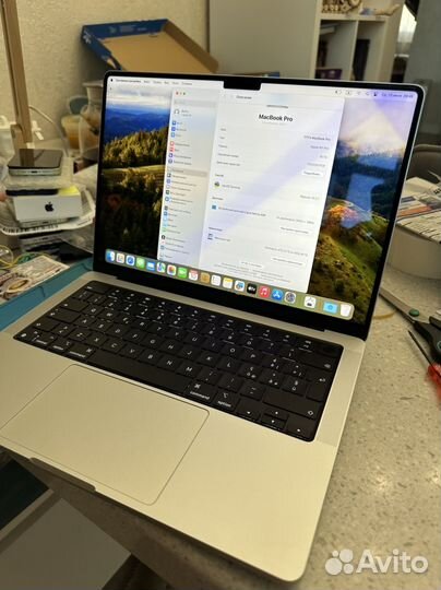 Apple MacBook Pro 14 m1 16 512 gb