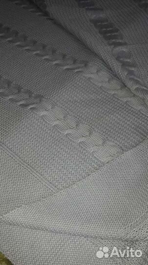 Плед вязаный