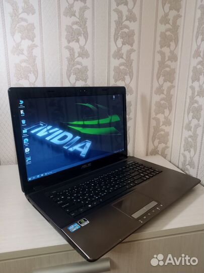 Игровой asus 17 i5/12/HD/Nvidia/SSD/HDD