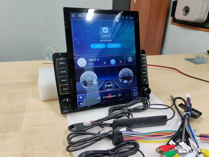 Магнитола Android 10 2*32Gb/8ядерts18-4G/WiFi/SIM