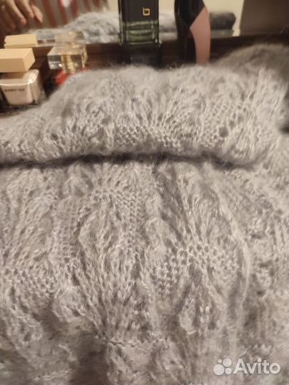 Пуховой шарф