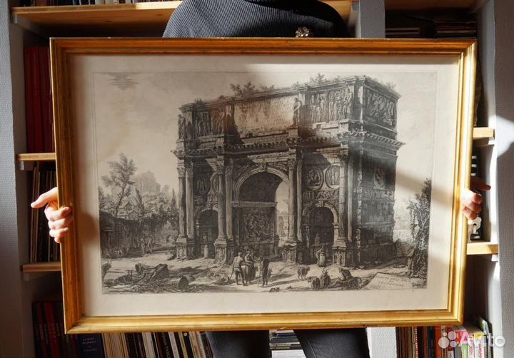 Piranesi гравюра Арка Константина