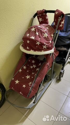 Детские зимние санки