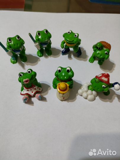 Киндер 1993 год Лягушки зимние