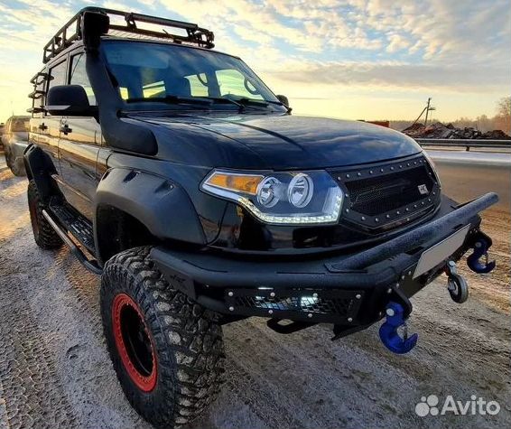 Лаптеры - Расширители арок на УАЗ Патриот