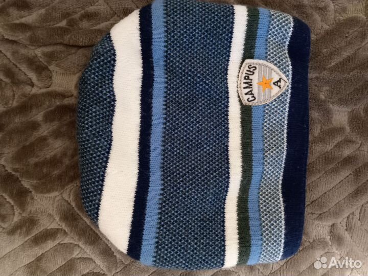 Шапка детская зимняя для мальчика 5-лет