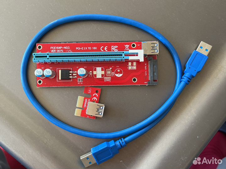 Райзер pci-e ver 007S