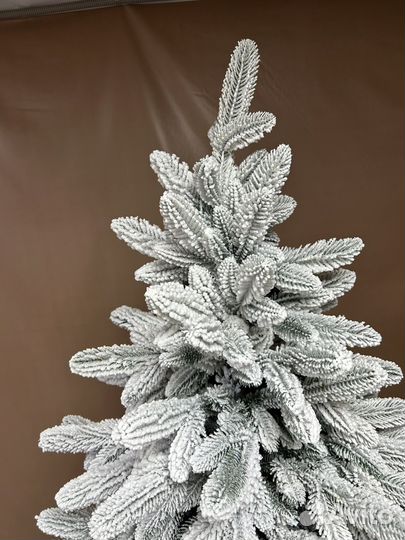 Елка искусственная литая заснеженная