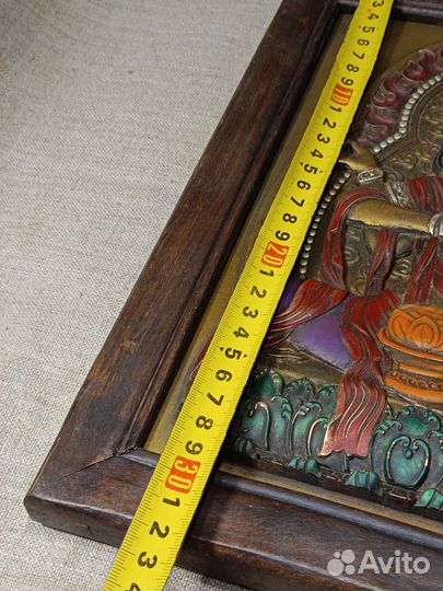 Танка латунь Китай буддизм