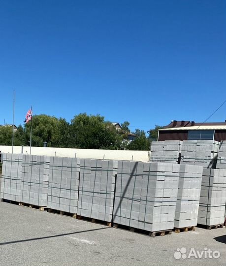 Пеплоблок М35 390х190х190