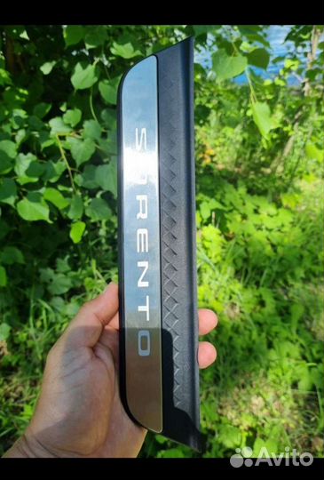 Накладка на порог KIA Soreto 4