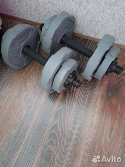 Гантели разборные бу