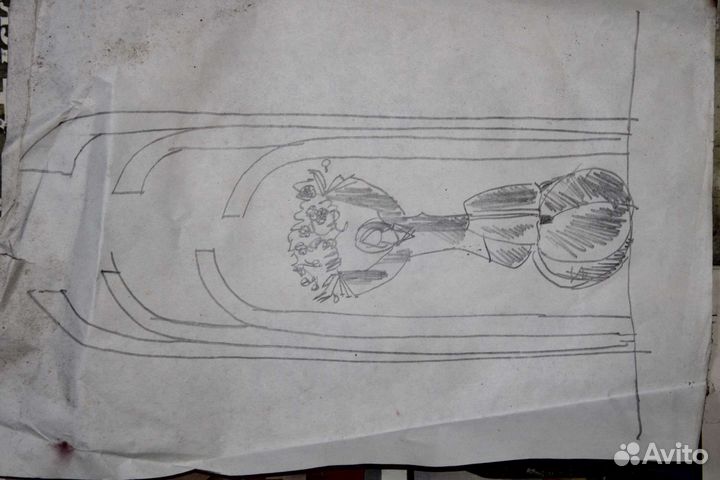 Зарисовки советского художника