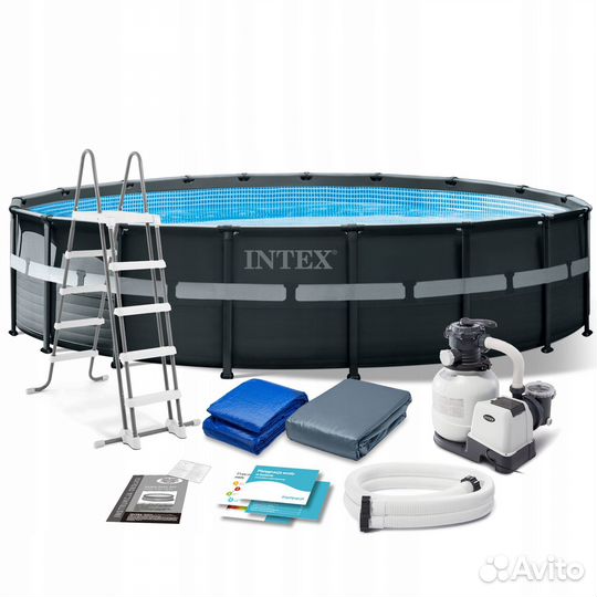 Каркасный бассейн Intex 26330 549x132