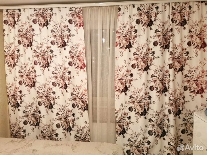 Комплект шторы и тюль