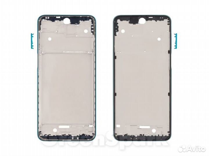 Рамка дисплея для Xiaomi Redmi Note 9S зеленый