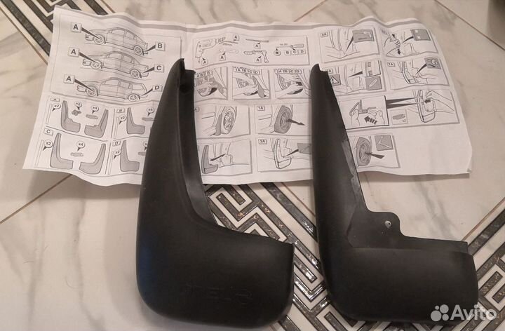 Брызговики Опель Астра хэчбек 2003